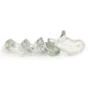  Cage de chasteté Lock Up 9.4 x 3.2cm Transparente